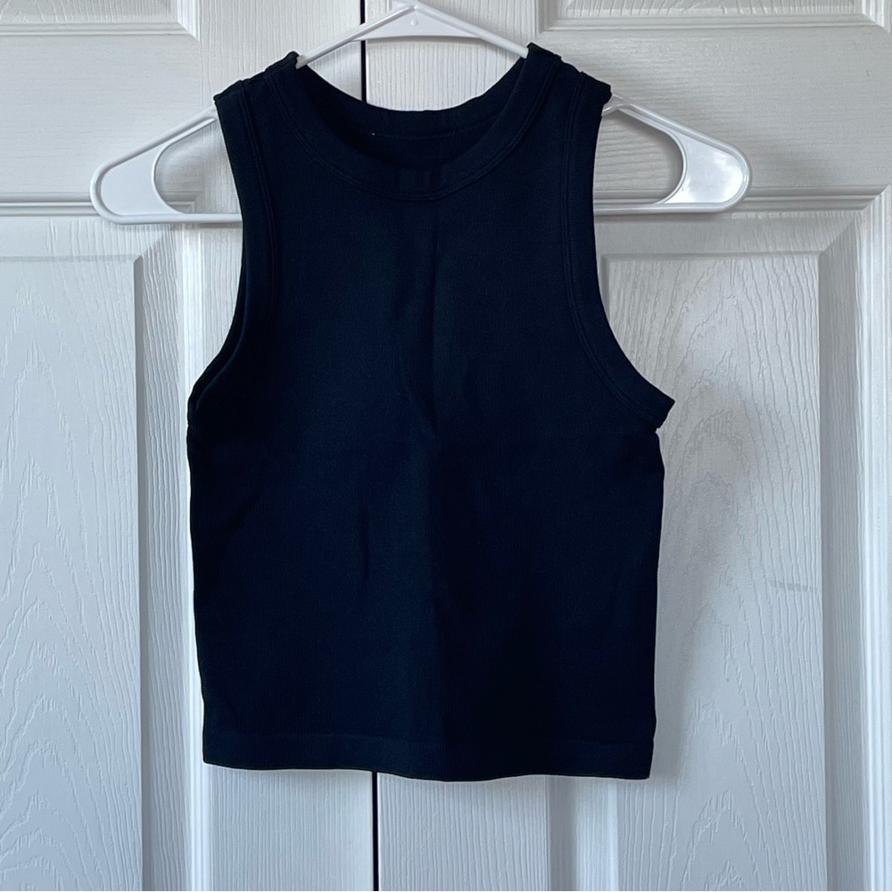 Black Sleeveless Top